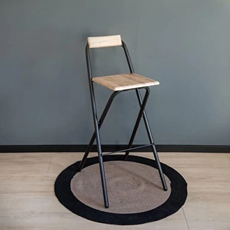 Urban Living Barhocker Bistro Hocker Hochstuhl klappbarer FRIENDS Tresenhocker (Max. Belastbarkeit 120 Kg), Sitzhöhe: 75 cm – Bild 7