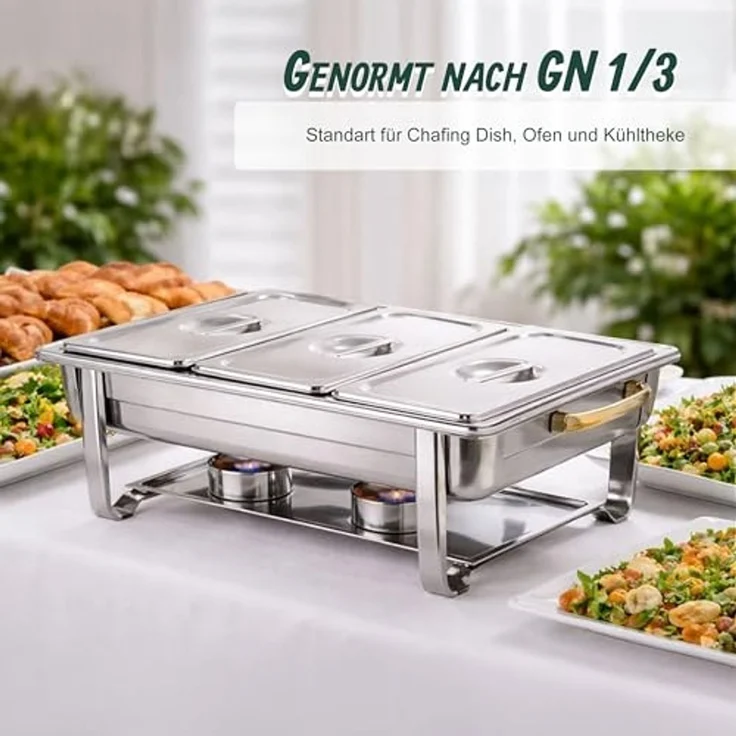 Gastro Behälter GN 1/3 Edelstahl 3er Set 10052911_304 – Bild 5