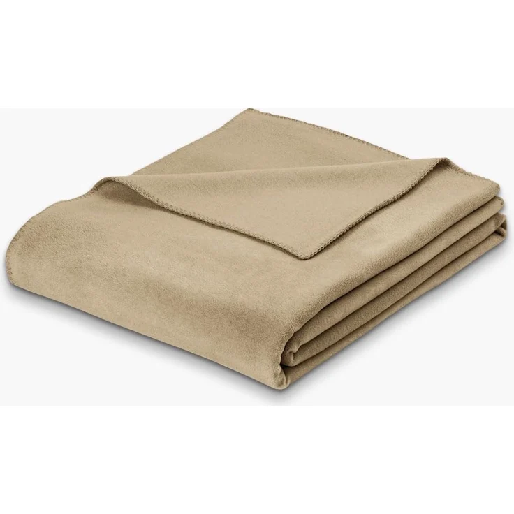 Estella Premium Fleecedecke 160x200cm Trevi 8603 180 - sand – Bild 2