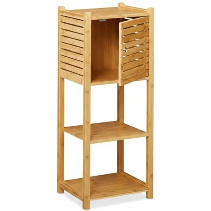 Relaxdays Badregal Bambus mit 4 Ablagen – Bild 10