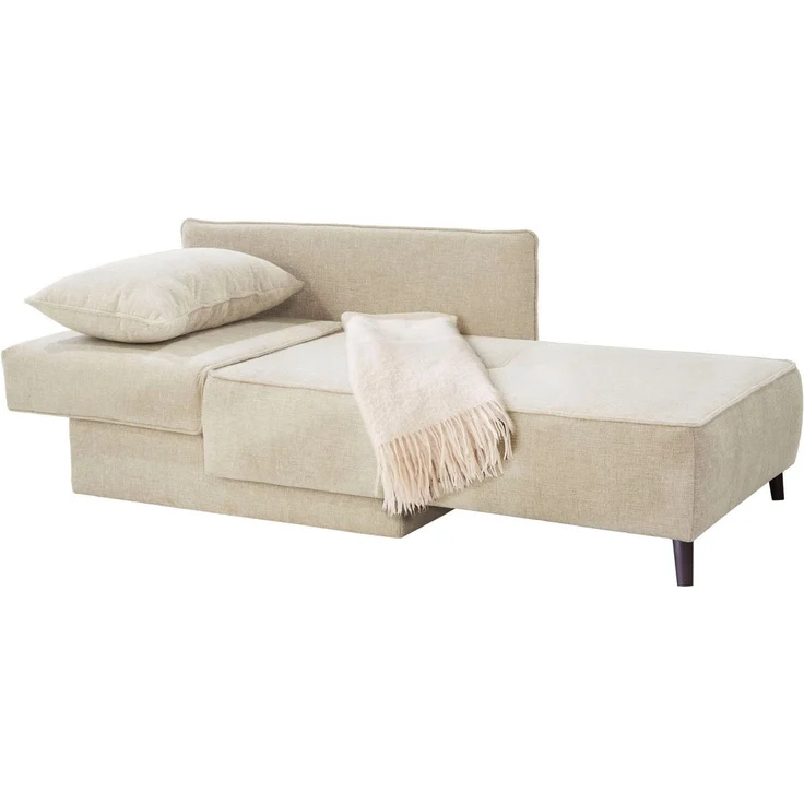Jockenhöfer Gruppe Recamiere Rex, B: 155 cm, Liegefläche: 88x200 cm, optional mit Topper, mit Schlaffunktion, Bettkasten & Zierkissen, Federkern – Bild 3