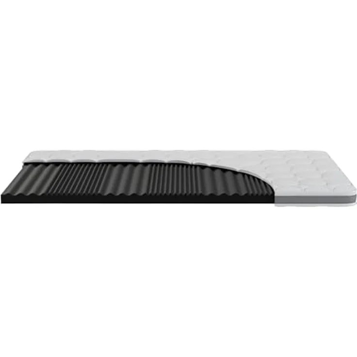 Schwarzwald Schlafsysteme Hn8 Topper "Top Dynamic S", 140 x 200 cm, 7-Zonen-Komfortschaum, feuchtigkeitsregulierender Tencel-Bezug, Höhe ca. 7 cm – Bild 3