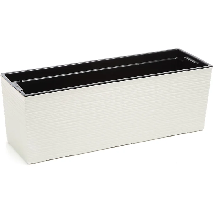 KADAX Blumentopf Balkonkasten Griffe 19x56cm Creme – Bild 3