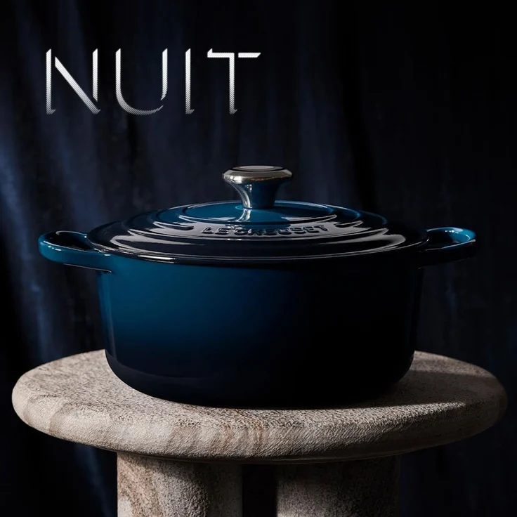 Le Creuset Signature Bräter rund 24 cm nuit – Bild 7