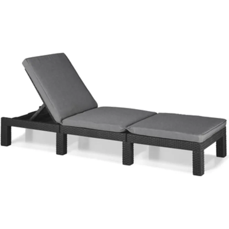 Keter Sonnenliege mit Auflage Daytona Graphit 441306