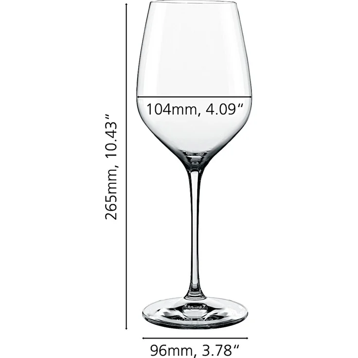 SPIEGELAU 4190135 TOPLINE Bordeauxglas 6er Set – Bild 2