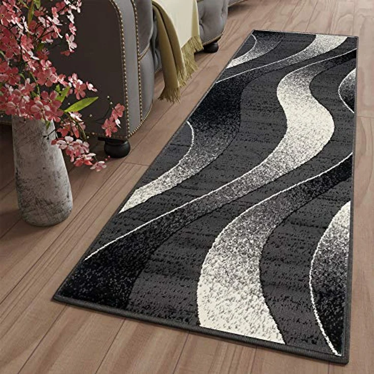 Tapiso Läufer DREAM, rechteckig, Höhe: 8 mm, Flur, Meterware, Korridor, Kurzflor – Bild 7