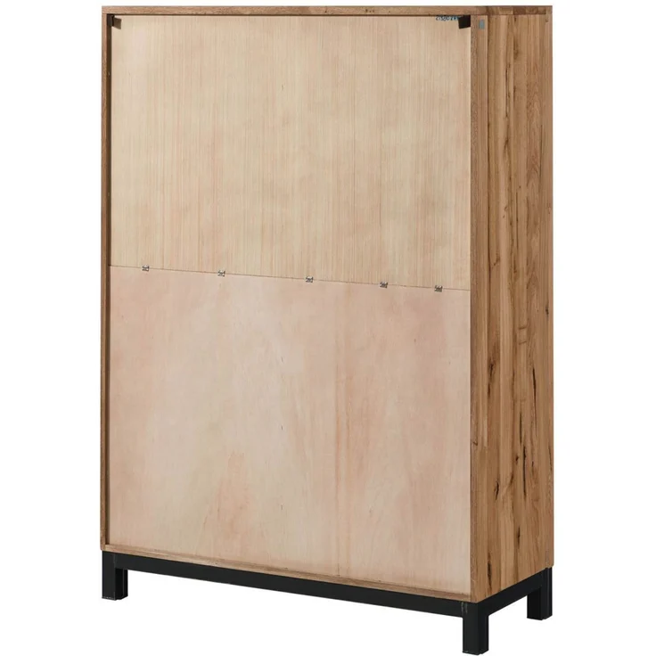 Vitrine Wildeiche 103x40x148 natur geölt VILLANDERS #102 – Bild 10