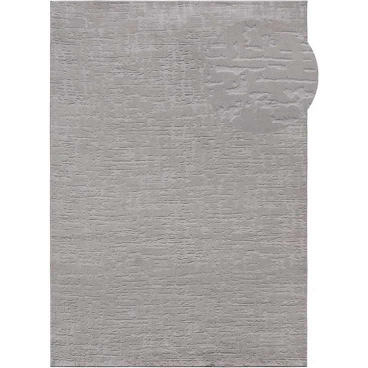 TaraCarpet Teppich TaraCarpet Homestyle 399 Vintage, rechteckig, Höhe: 10 mm, Vintage hoch-tief weich waschbar grau 50x80 – Bild 4