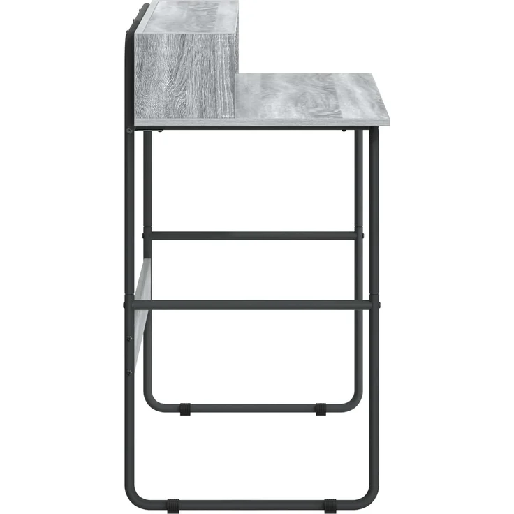 vidaXL Schreibtisch mit Stauraum Sonoma-Grau 100 x 50 x 91 cm 8008029 – Bild 4