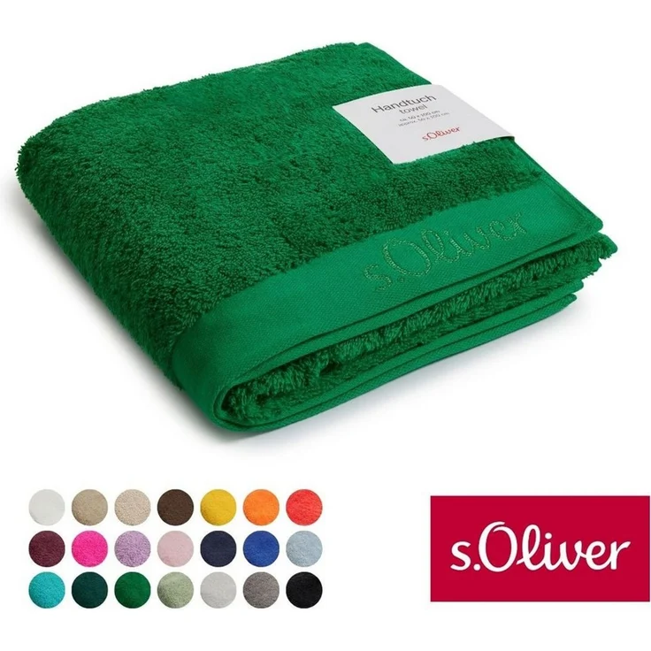 s.Oliver Handtuch s. Oliver Handtuch, Walkfrottier (1-St), besonders weich und saugfähig – Bild 1