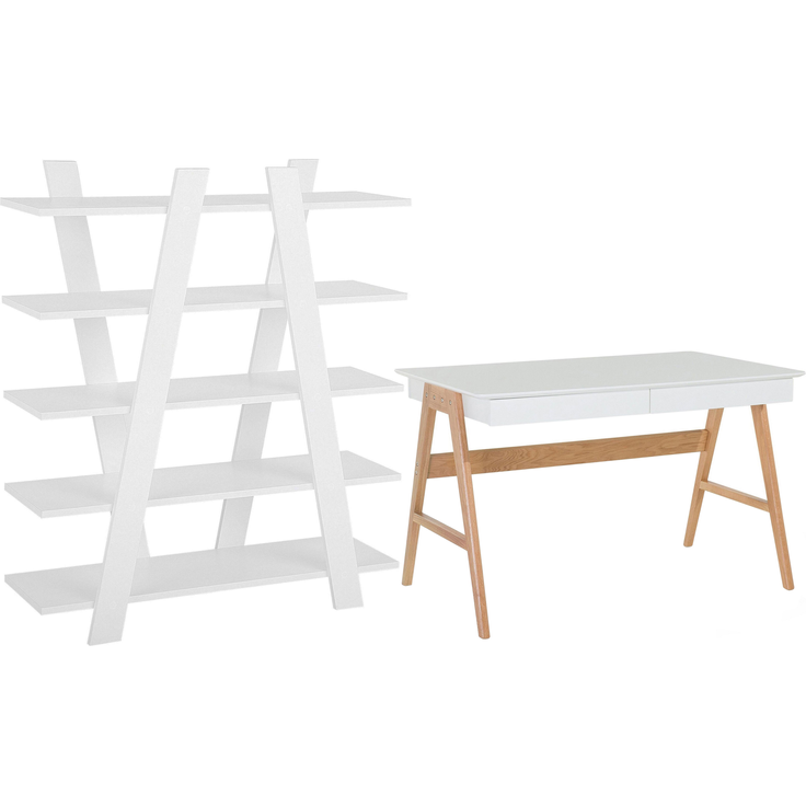 Büromöbel-Set ESCALANTE SHESLAY Weiß