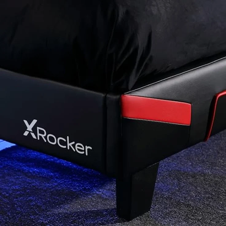 X Rocker Cerberus MKII Gaming-Bett für Kinder & Jugendliche - carbon/rot – Bild 7