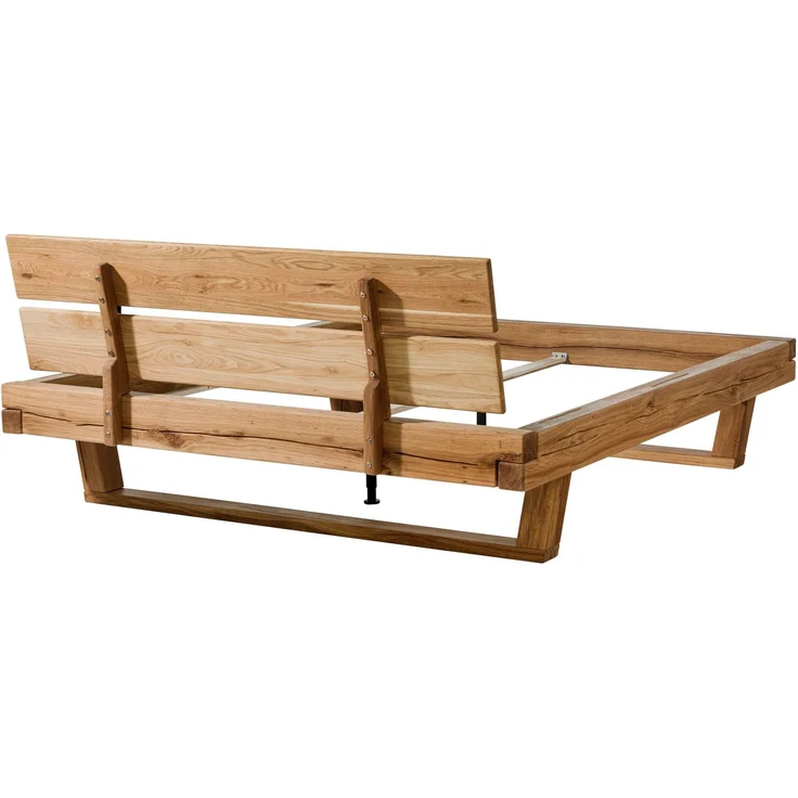 Bett Eiche 160x200x87 natur geölt BREGENZ #102 – Bild 10