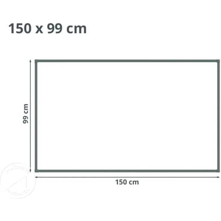 GFP Hochbeet Kräuter-Gemüse-Beet Aluminium CHRISTINA - 150x99x77cm - Holzoptik – Bild 5