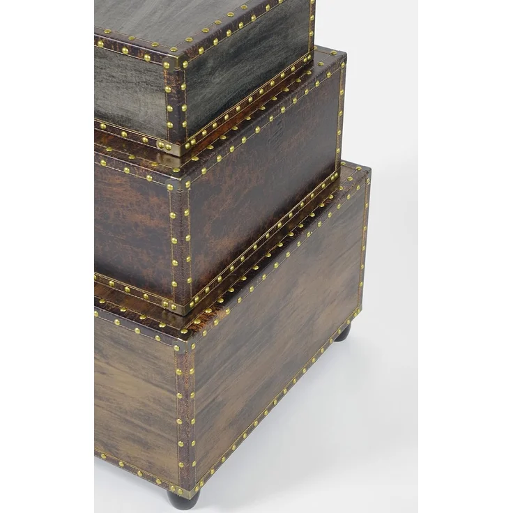 Kobolo Regal Kommode Kofferkommode VACAY aus MDF und PU – Bild 8