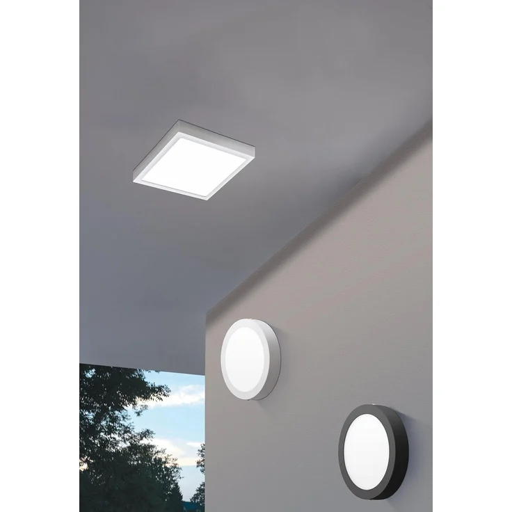Eglo 96491 LED Outdoor Wand-/Deckenleuchte ARGOLIS weiß Ø22,5cm H:3,5cm IP44 – Bild 4