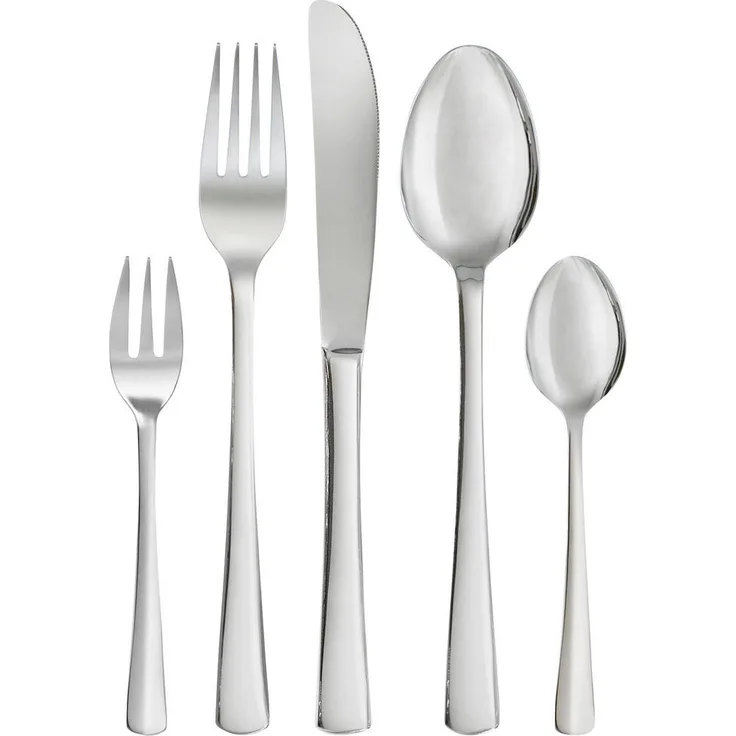 Justinus Besteckset Athene 60/1, 60-teiliges Chrom Besteckset, rostfrei, ideal für Essen & Trinken