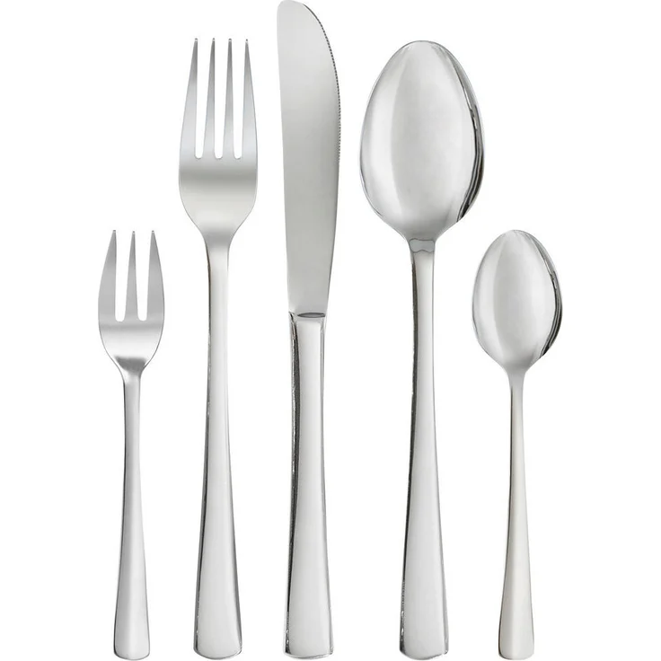 Justinus Besteckset Athene 60/1, 60-teiliges Chrom Besteckset, rostfrei, ideal für Essen & Trinken