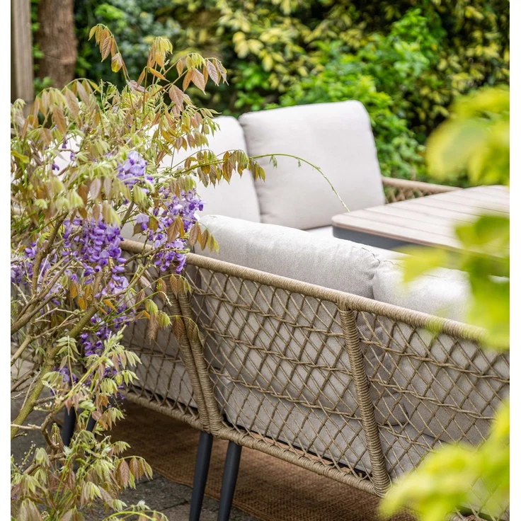 Garden Impressions Allasio Lounge- Dining Eckset - 5-tlg. - Outdoor-Design mit funktionaler Dining-Höhe – Bild 5