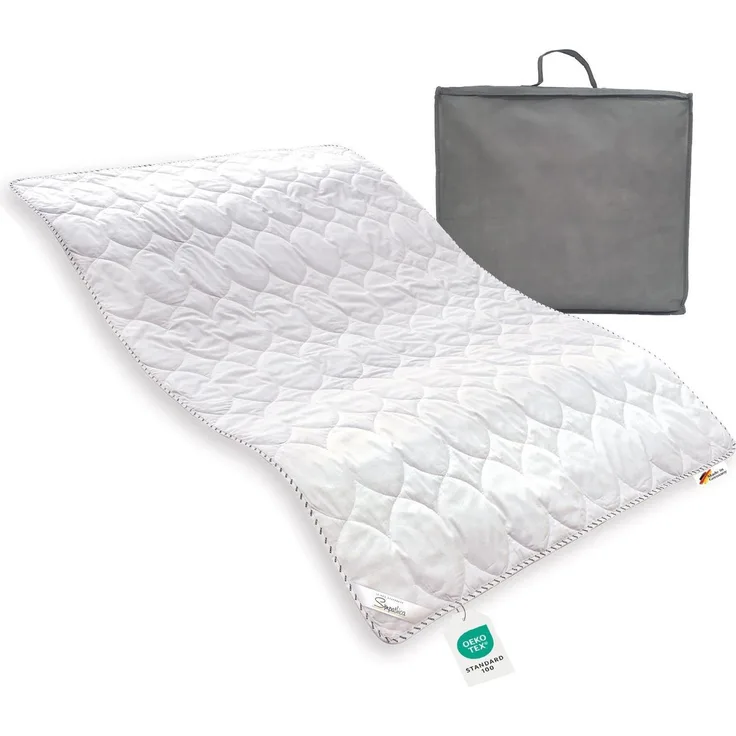 Sommerdecke Leinen Sommer Bettdecke Sommerbett 200x200 60° Allergiker