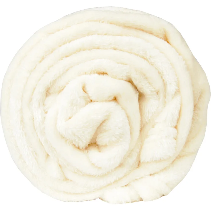 Kuscheldecke "Celina" Champanger 220x240 cm – Bild 9