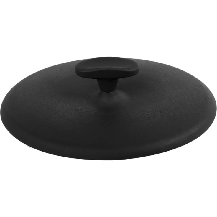 Gusseisen-Kasan 22 l mit Deckel – Ø 50 cm in Schwarz – Bild 2