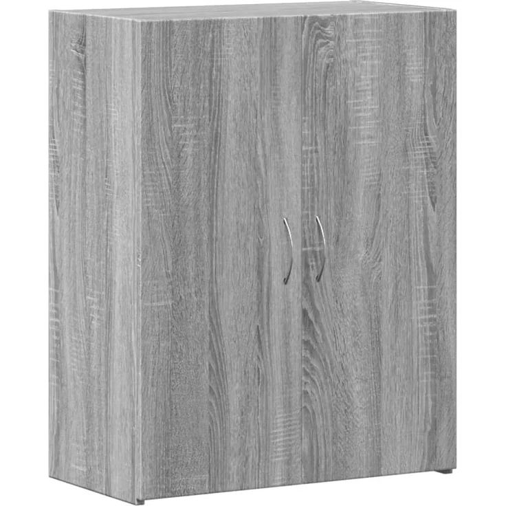 vidaXL Aktenschrank Grau Sonoma 60x32x77,5 cm Holzwerkstoff 840770 – Bild 2