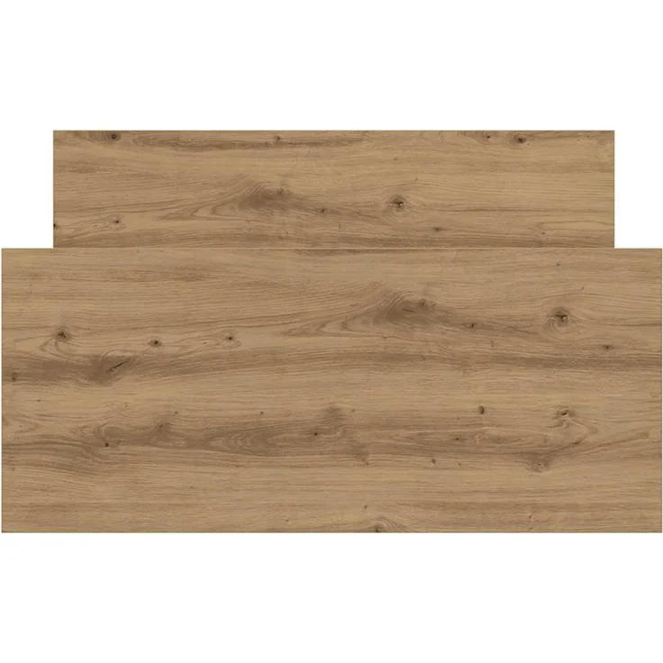 vidaXL Bettgestell ohne Matratze Artisan-Eiche 90x200cm Holzwerkstoff 857475 – Bild 5