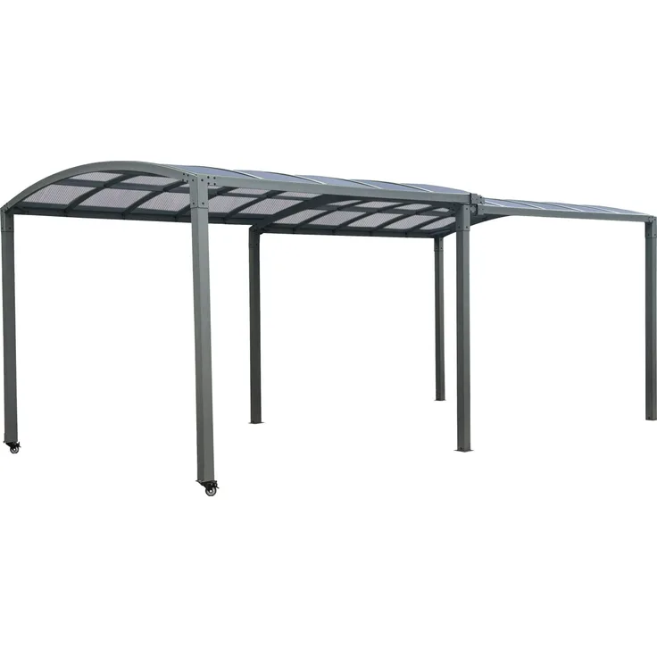 Tepro Pavillon Chicago 290 x 302-560 cm anthrazit Gartenzelt Gartenpavillon