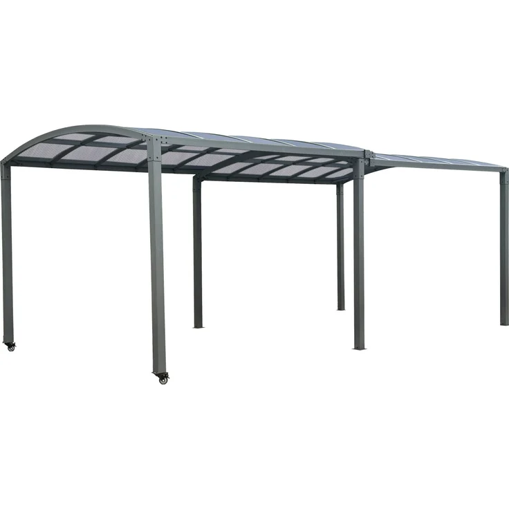 Tepro Pavillon Chicago 290 x 302-560 cm anthrazit Gartenzelt Gartenpavillon – Bild 1