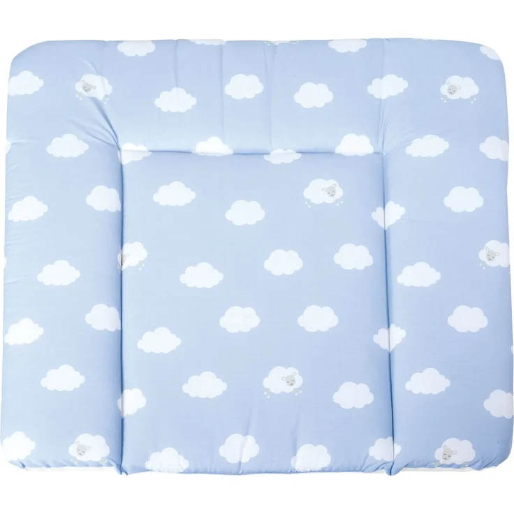 roba Wickelauflage 'Kleine Wolke blau' 85 x 75 cm - PU beschichtet & 100% phthalatfrei - Blau – Bild 1