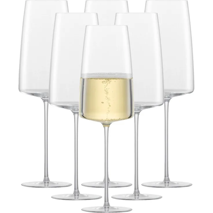 Zwiesel Glas SIMPLIFY Sektglas leicht & frisch 6er Set