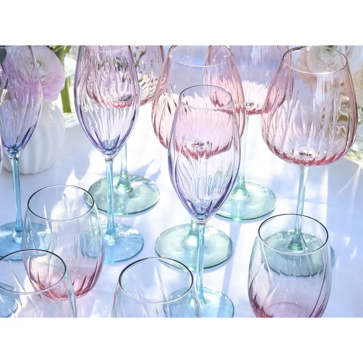 Swirly Spring, Sektglas 4-tlg (mo) – Bild 4