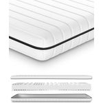 160x200cm Kaltschaummatratze - 2in1 Härtegrade: H2 H3 - 7 Liegezonen für mehr Liegekomfort - Pflegeleicht - Matratze 160x200