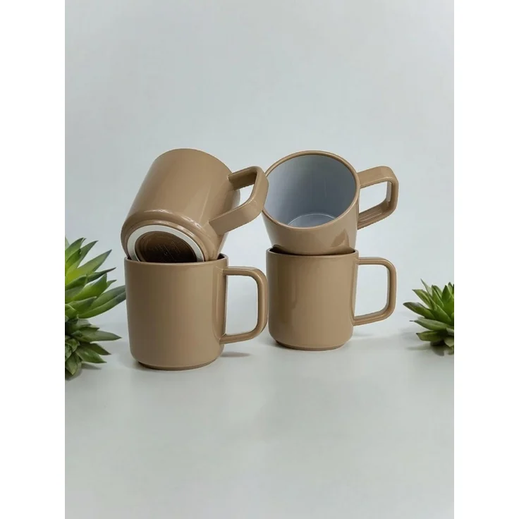 Kampa Dometic Tasse 4er Set Camping Becher Picknick Geschirr Camping rutschfest – Bild 3