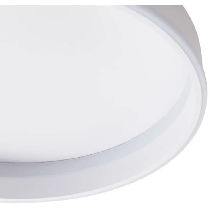 Lindby Deckenleuchten Yasmen, LED, Kunststoff Weiß Farbwechsel warmweiß / tageslicht IP20, LED 23 W gesamt, Farbwechsel warmweiß / tageslicht – Bild 6