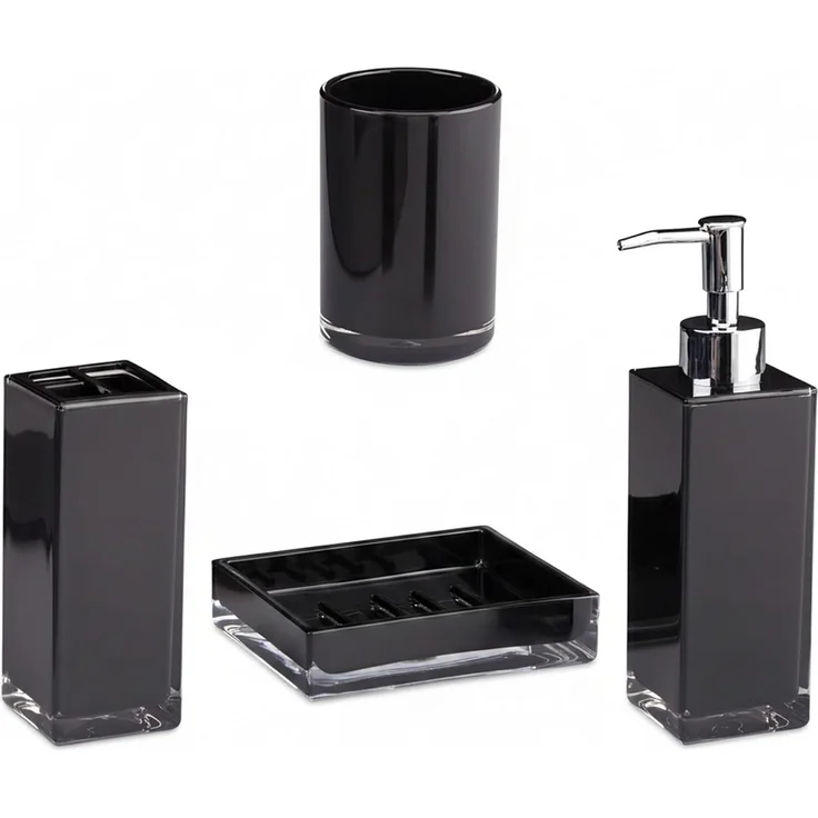Relaxdays Badaccessoires Set 4-teilig – Bild 7