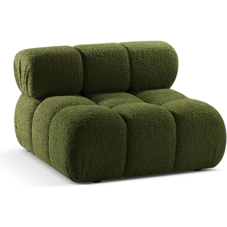 Micadoni Armloses Modul Bellis Boucle Rolf Grün – Bild 2