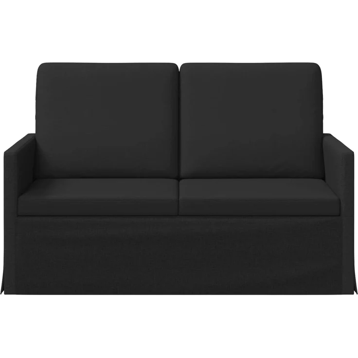 vidaXL 2-Sitzer Sofa Schwarz 130 x 81 x 82 cm Stoff 42041042 – Bild 2