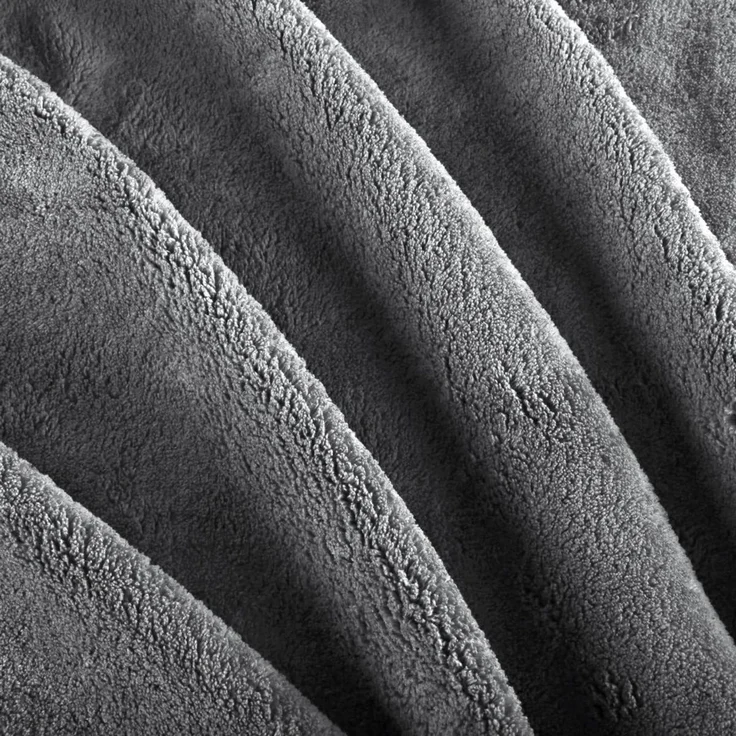 Wohndecke Kuscheldecke Arm (V), Gräfenstayn, warme Ärmeldecke - TV Decke zum Anziehen - 200x150 cm grau – Bild 3