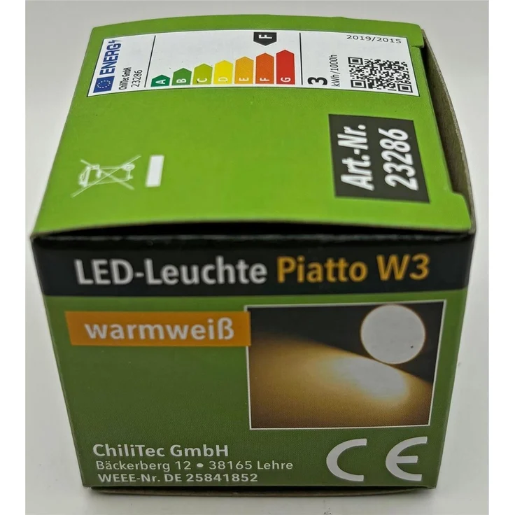 LED-Modul "Piatto W3" warmweiß120°, 2900K, 230V, 3W, 240lm, 50x24mm – Bild 9