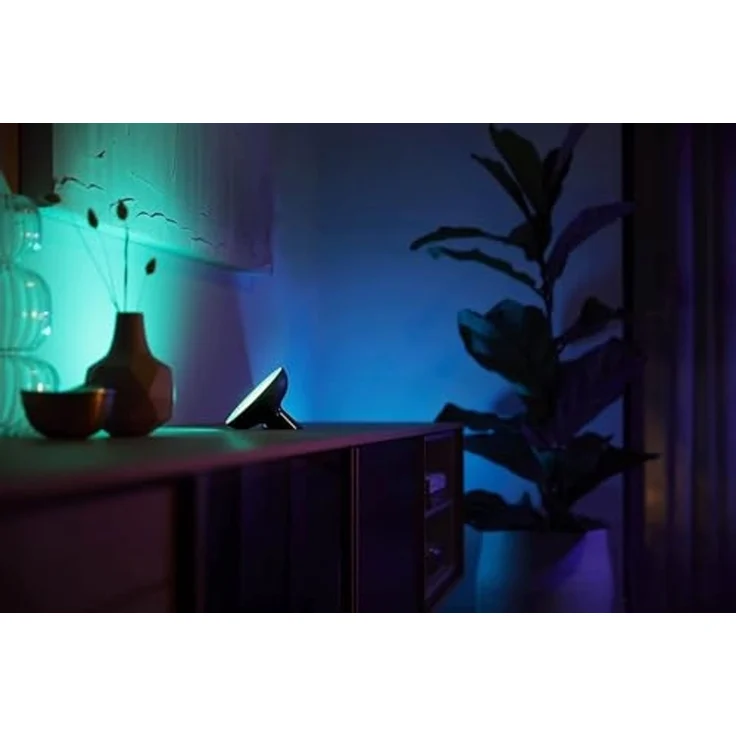 Philips Hue Bloom Tragbare Tischleuchte - BT - Schwarz – Bild 6