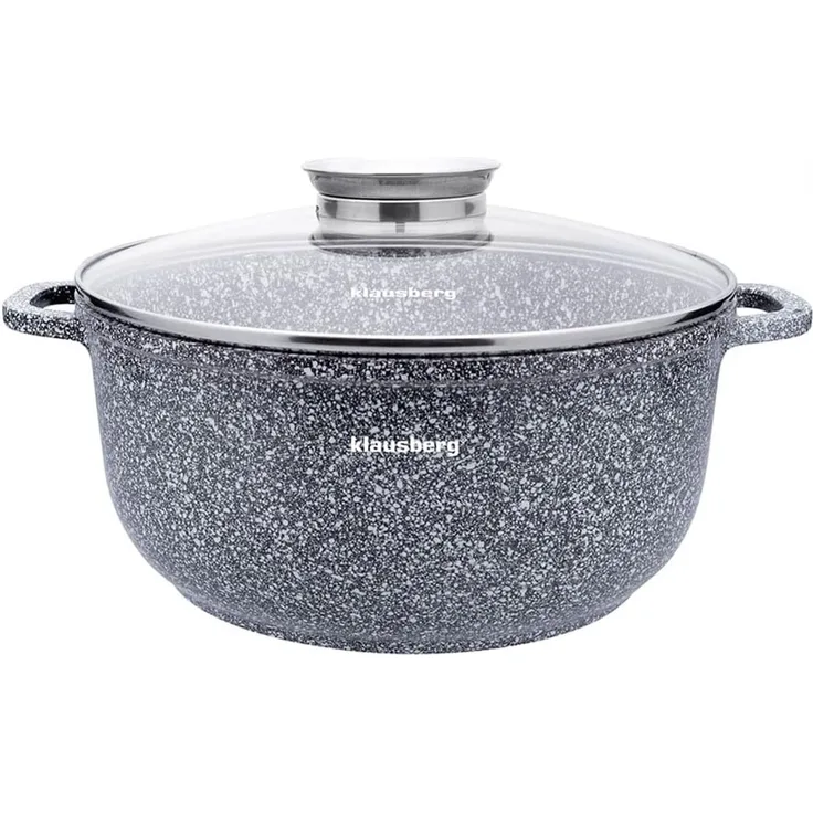 Klausberg Klausberg Topf mit Marmorbeschichtung 5,6l 26cm KB7523