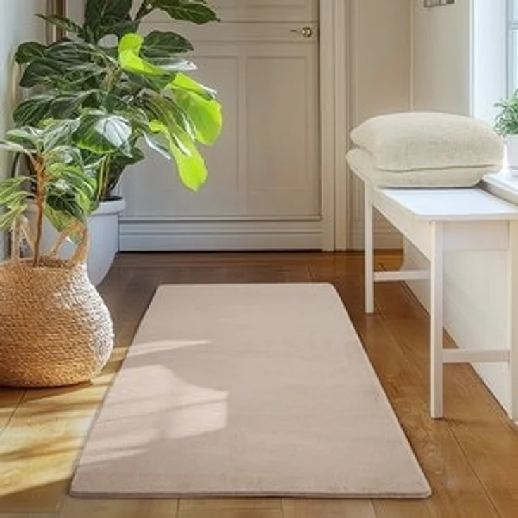 SIMPEX24 Teppich Unicolor - Einfarbig, Läufer, Höhe: 11 mm, Perfekt geeignet für Wohnzimmer, Schlafzimmer,Kinderzimmer – Bild 6