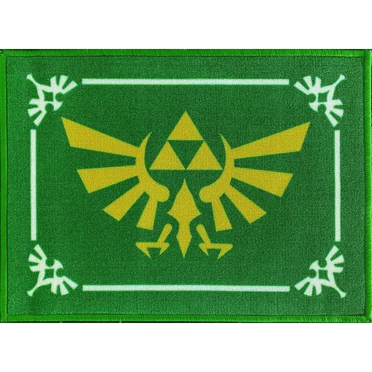 BERONAGE Fußmatte The Legend of Zelda Fußmatte Hyrule 50x70 cm Gaming, Rutschfest, offizielles Lizenzprodukt, für Innenbereich – Bild 2