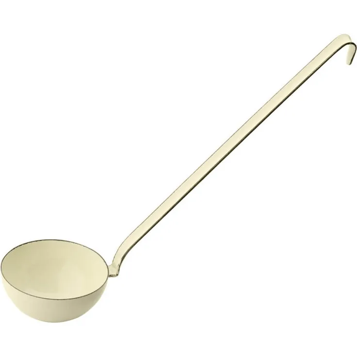 Riess Schöpflöffel Emaille Bunt Pastell Gelb 8cm
