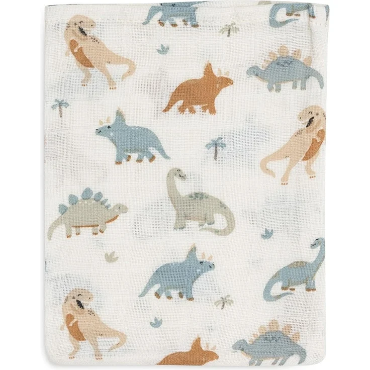 Jollein Roarsome Waschlappen - 3 Pack - 15 x 20 cm – Bild 2