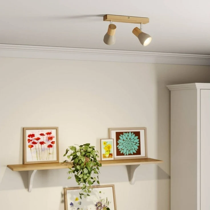 Lindby Deckenstrahler Filiz, Nicht enthalten, 2 x 5 W LED – Bild 2