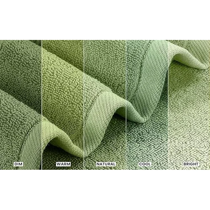 Utopia Towels Badetücher Set, 4er-Pack, Premium 100% ringgesponnene Baumwolle, 69 x 137 cm, sehr saugfähig, weiches Gefühl, Salbeigrün – Bild 3